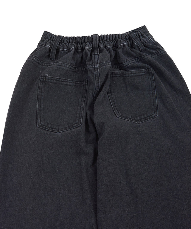 ダメージデニムバギーパンツ