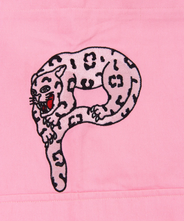 パンサー刺繍ワイドカーゴパンツ