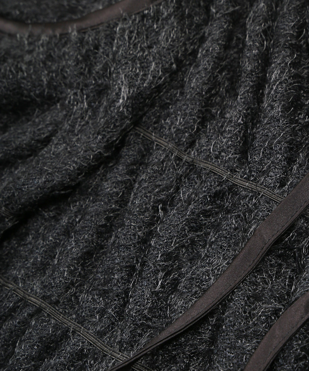 フロントリボンカーディガン