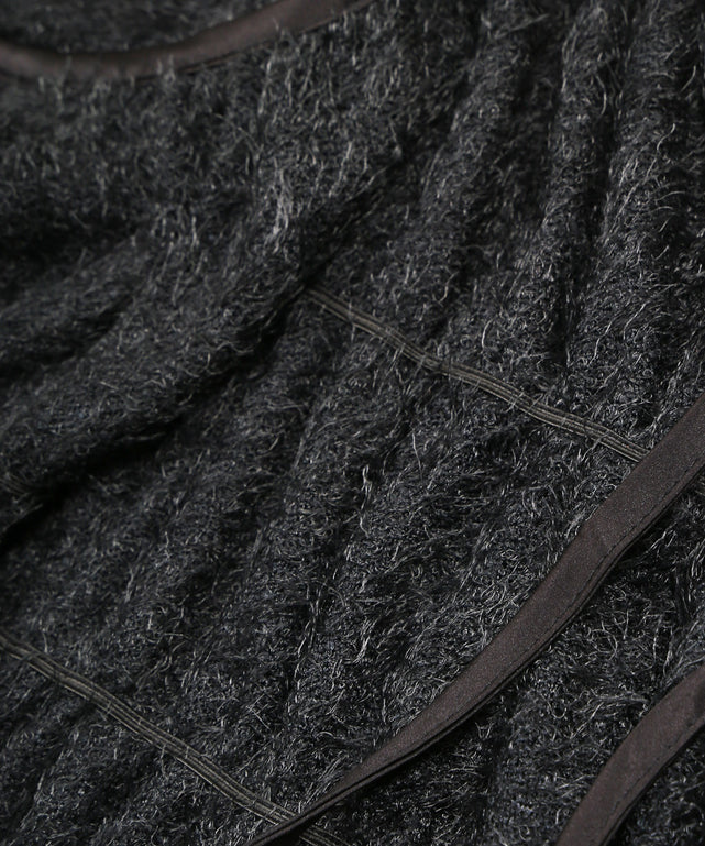 フロントリボンカーディガン