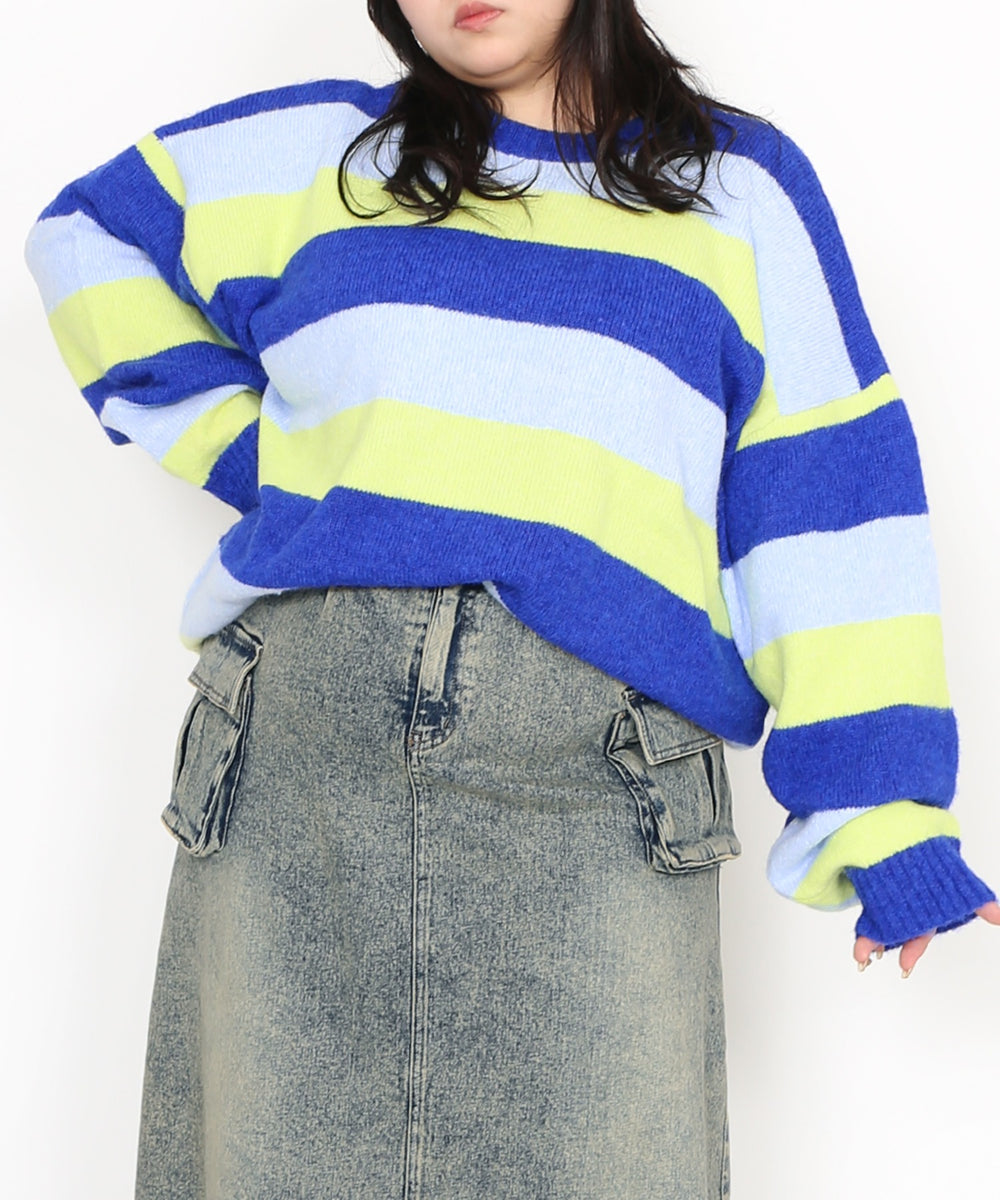 ブルー モデル：163㎝ ４着用