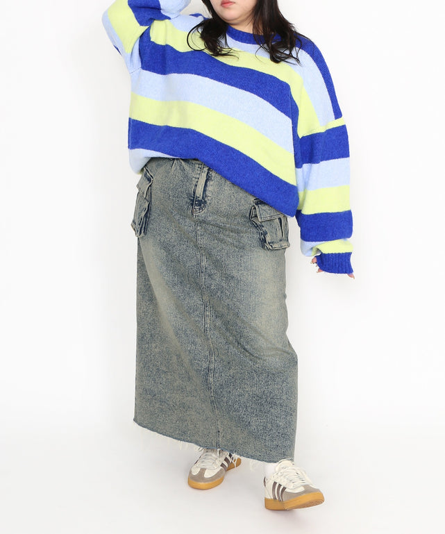 ブルー モデル：163㎝ ４着用