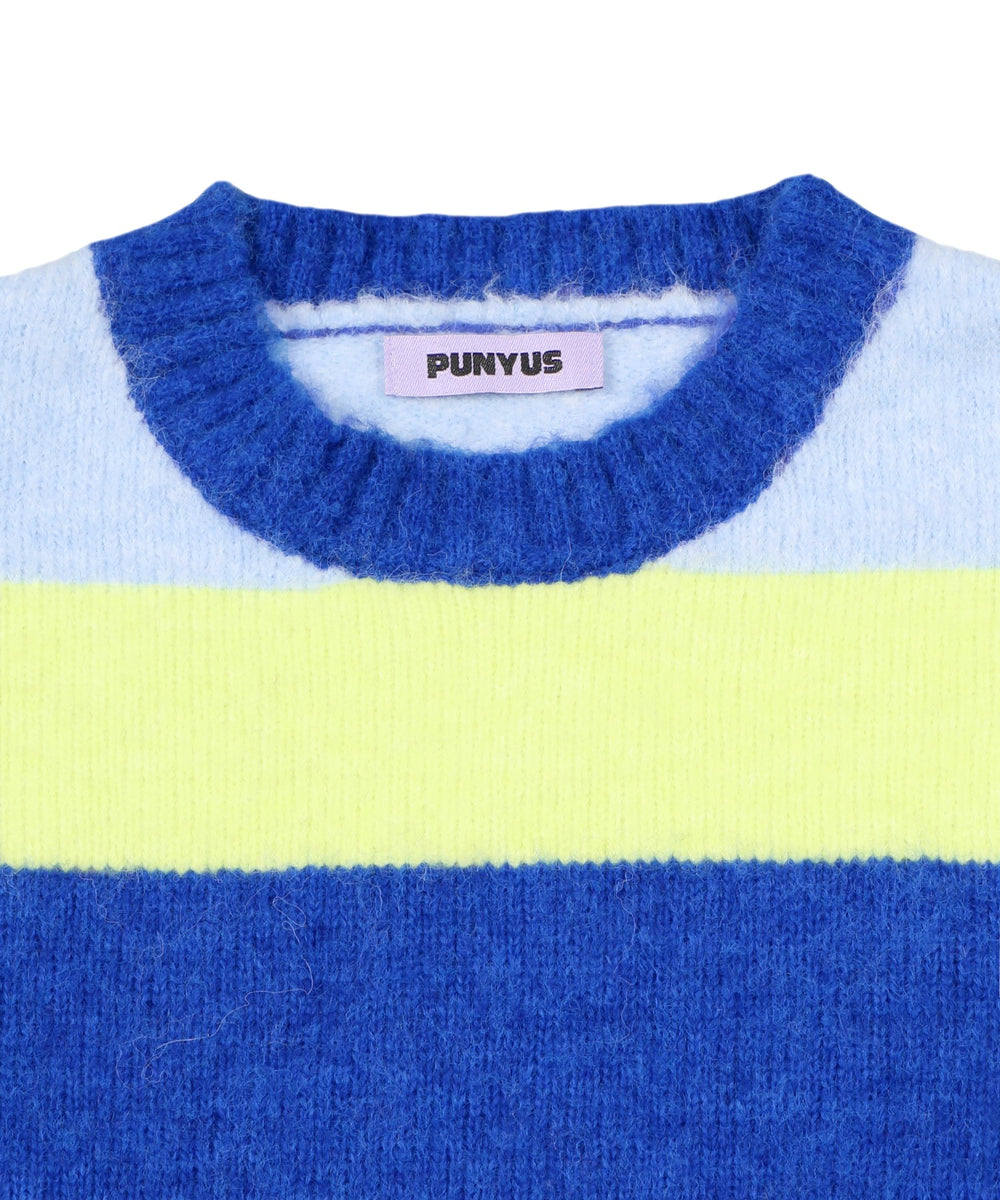 マルチボーダーオーバーニット