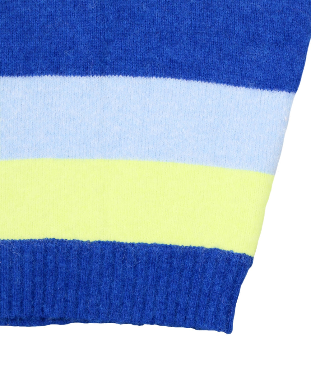 マルチボーダーオーバーニット