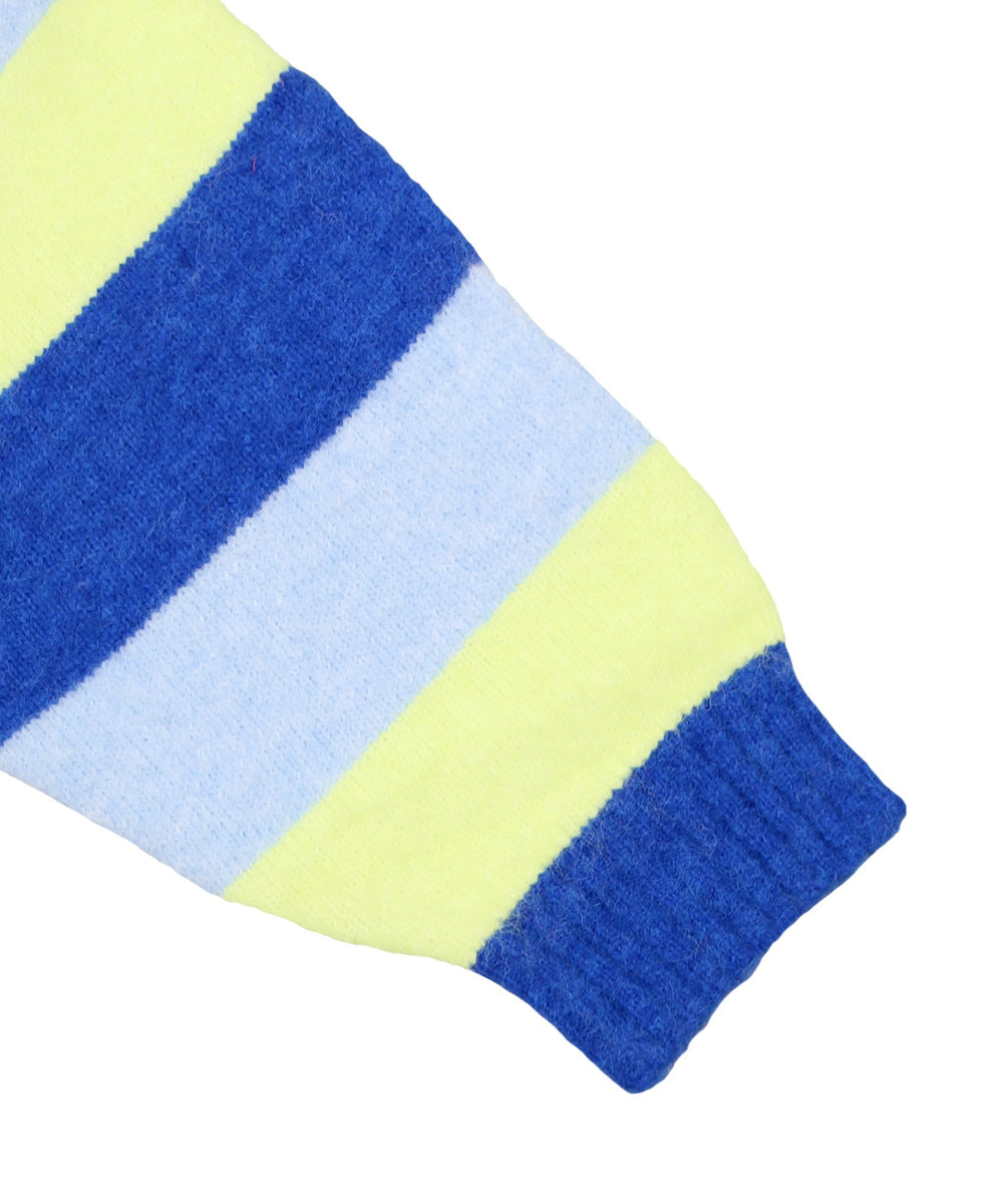 マルチボーダーオーバーニット