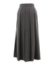 ボックスプリーツロングスカート