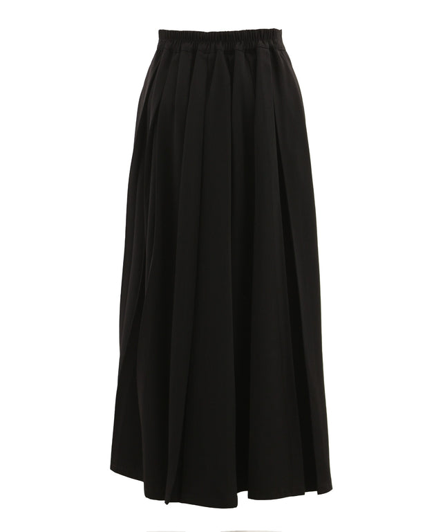 ボックスプリーツロングスカート