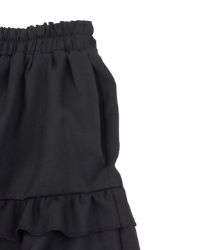 フリルティアードロングスカート