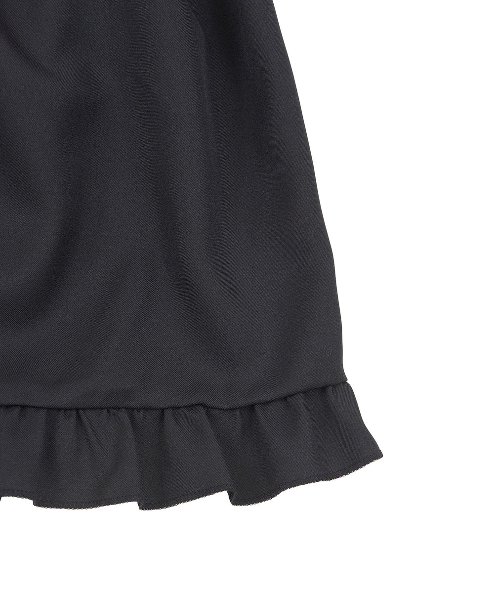 フリルティアードロングスカート
