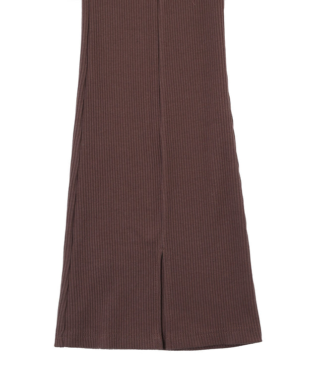 フロントスリットフレアパンツ