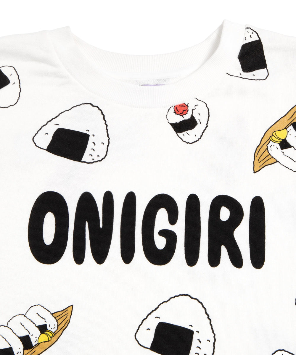 フード総柄スウェット