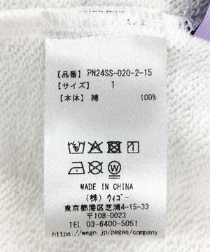 フード総柄スウェットパンツ