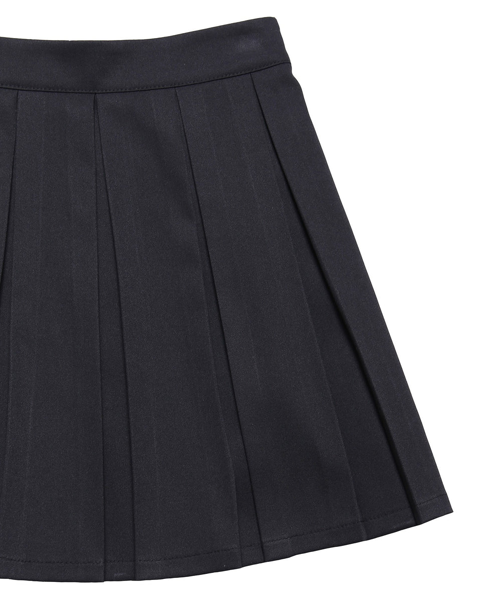 ボックスプリーツミニスカート