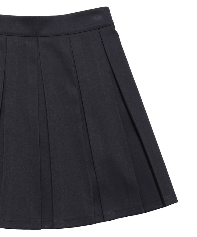 ボックスプリーツミニスカート