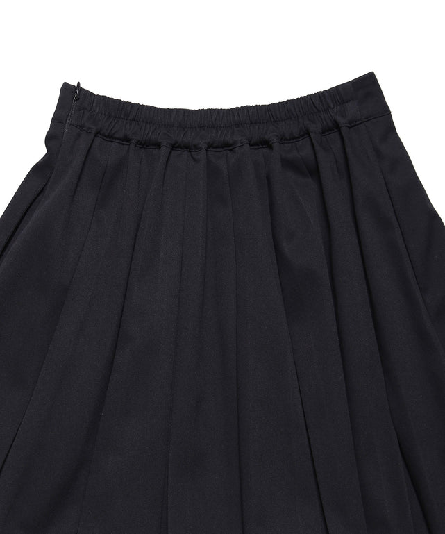 ボックスプリーツミニスカート