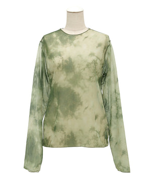 グラデーションシアートップス