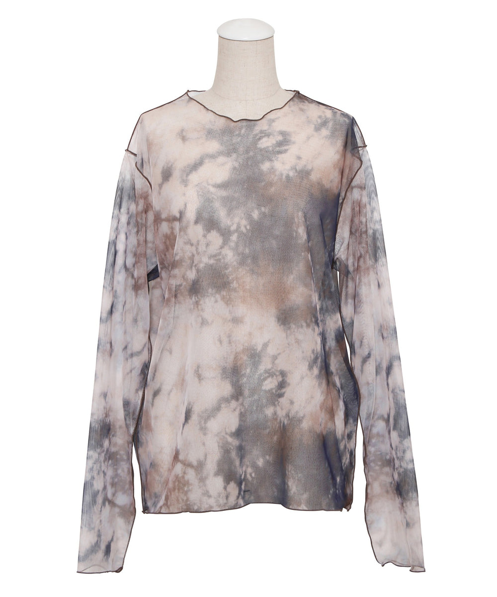 グラデーションシアートップス