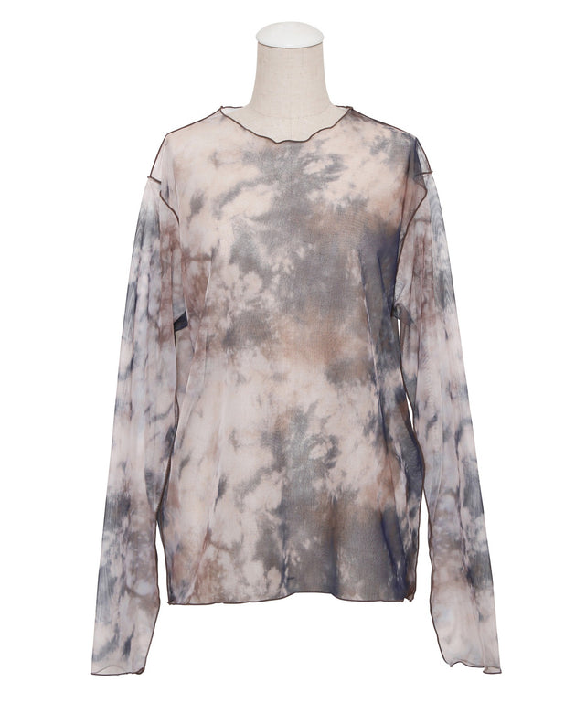 グラデーションシアートップス