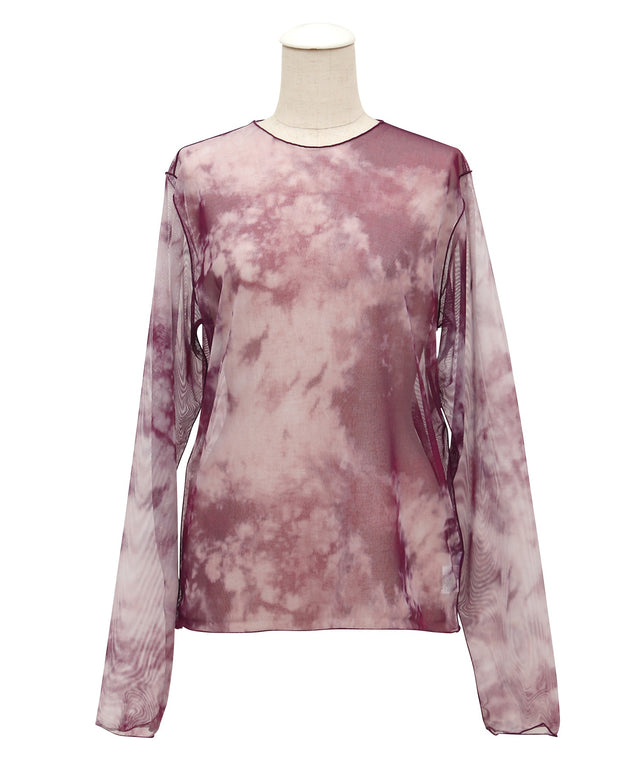 グラデーションシアートップス