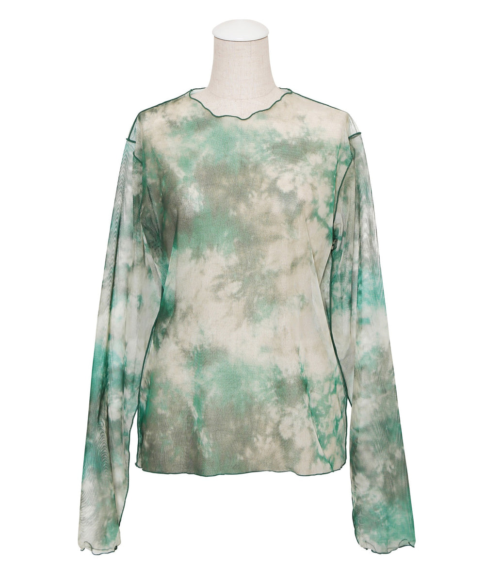 グラデーションシアートップス