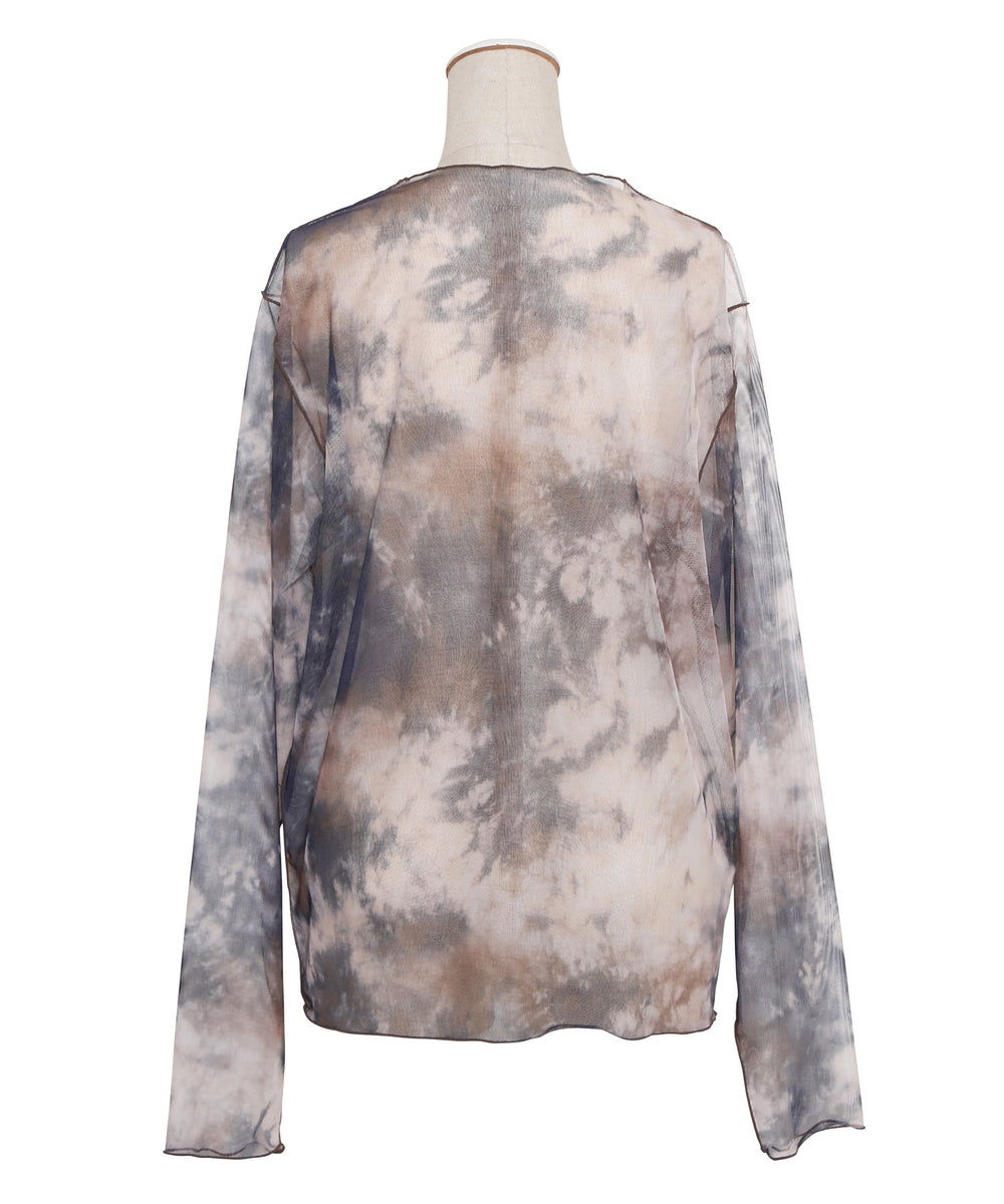 グラデーションシアートップス