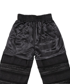 レースフリルフレアパンツ