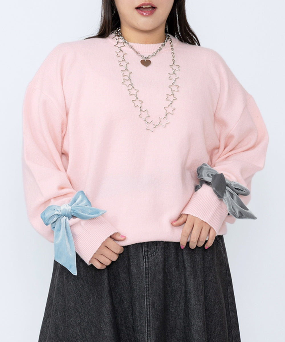 ベロアリボンシュシュ