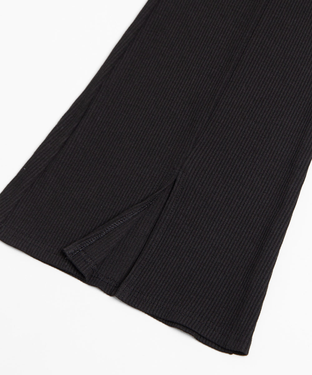 フロントスリットフレアパンツ