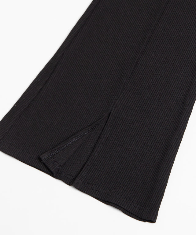 フロントスリットフレアパンツ