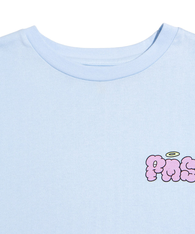 ベアスリーブプリントロンT