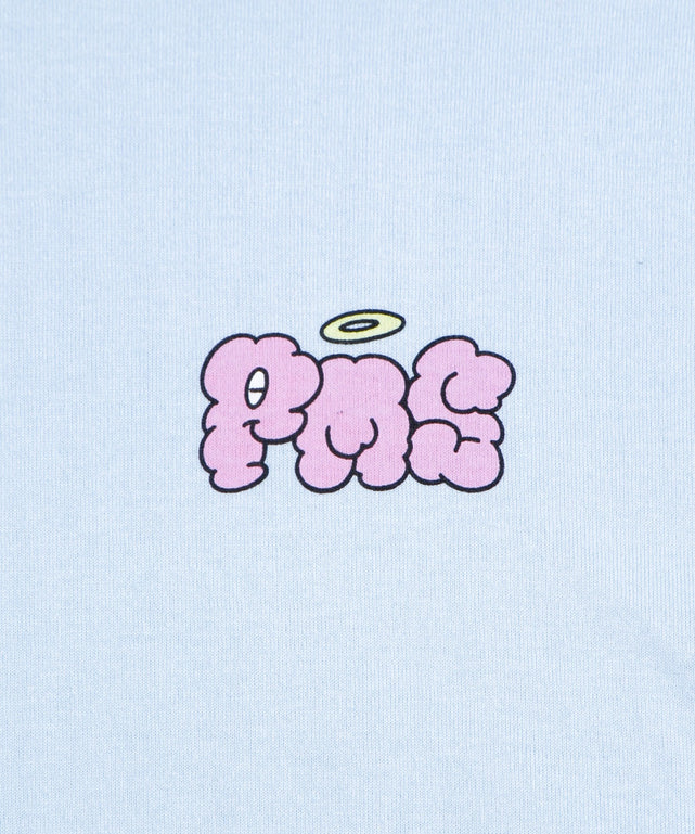 ベアスリーブプリントロンT