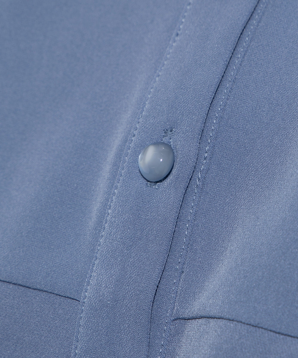 長袖パフスリーブワンピース