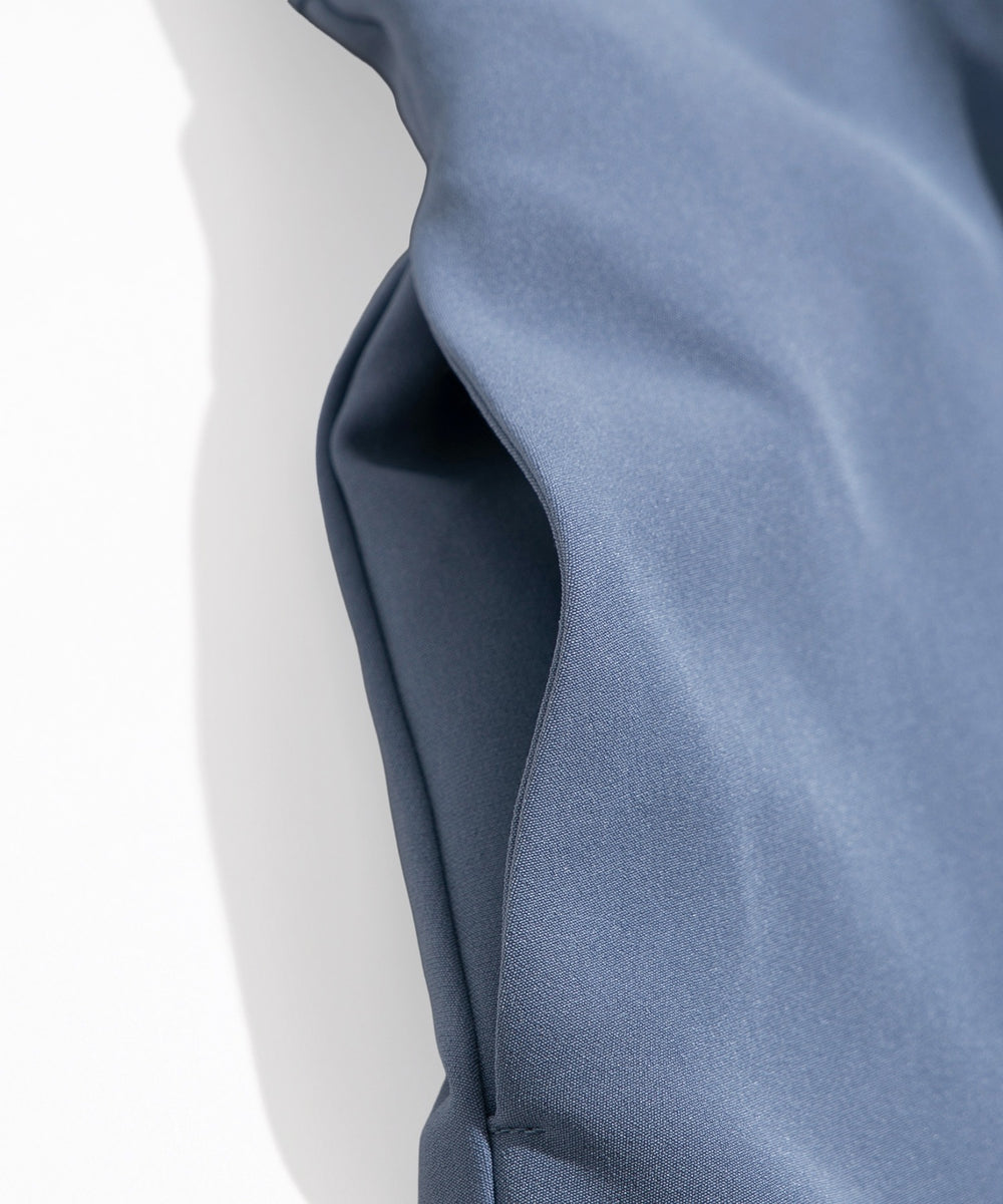 長袖パフスリーブワンピース