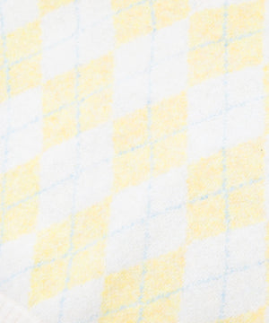 アーガイルVネックニット