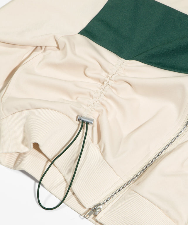 フロントドロストジャージトップ