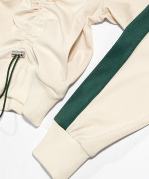 フロントドロストジャージトップ