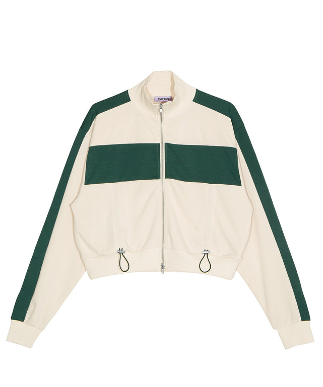 フロントドロストジャージトップ