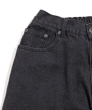 ニータックデニムバギーパンツ