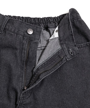 ニータックデニムバギーパンツ