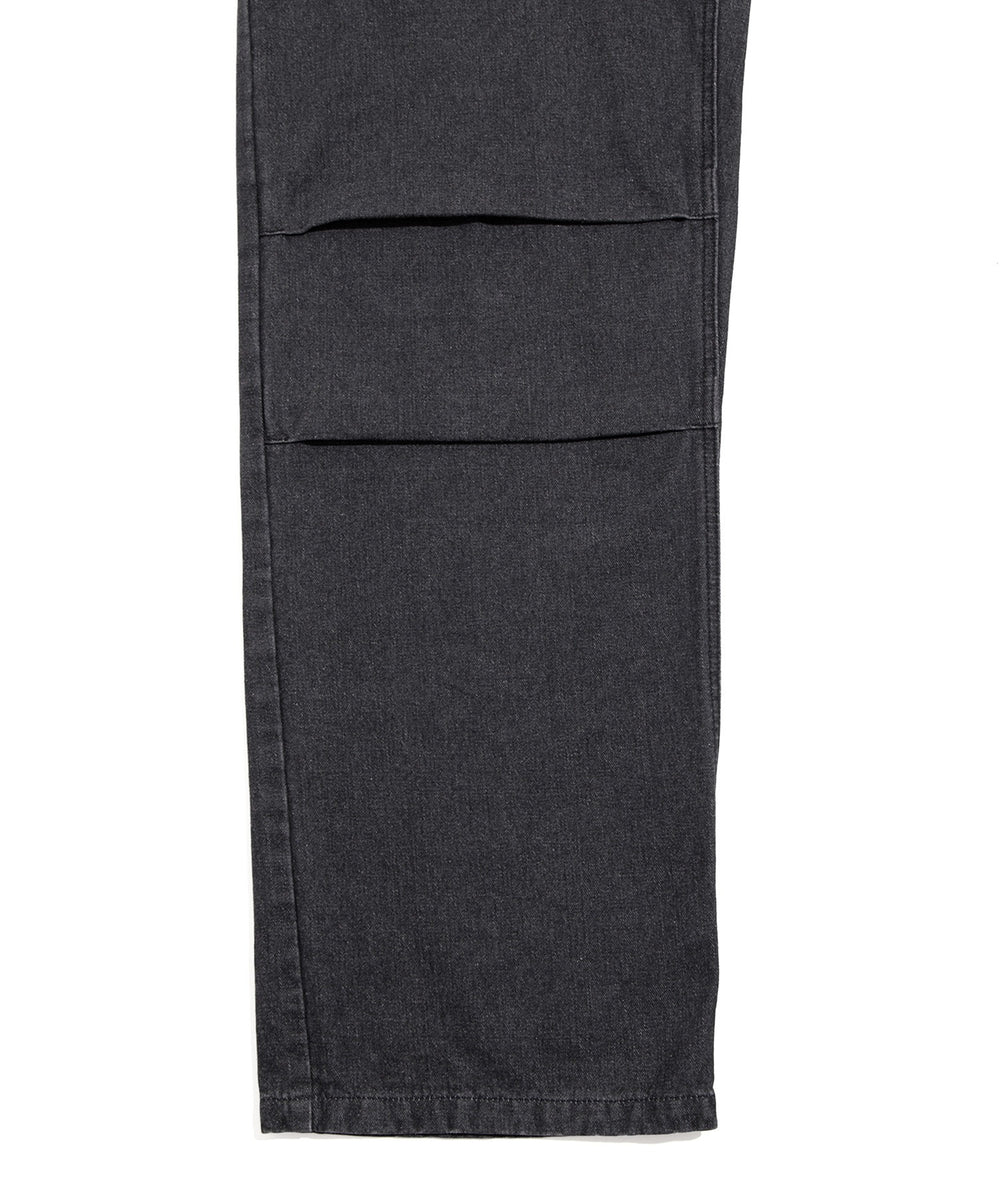 ニータックデニムバギーパンツ