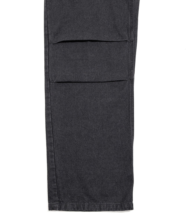 ニータックデニムバギーパンツ