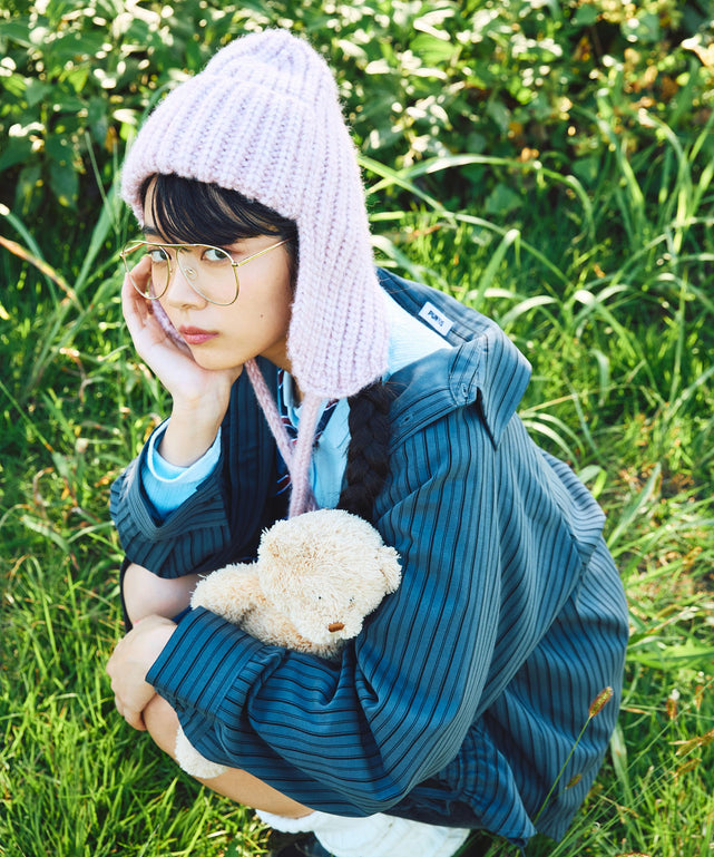 ドロストストライプシャツ