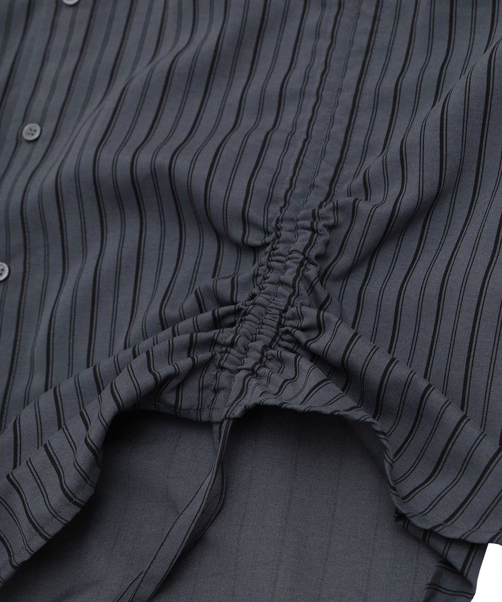 ドロストストライプシャツ