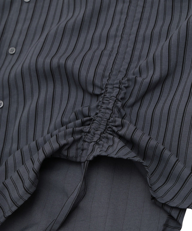 ドロストストライプシャツ