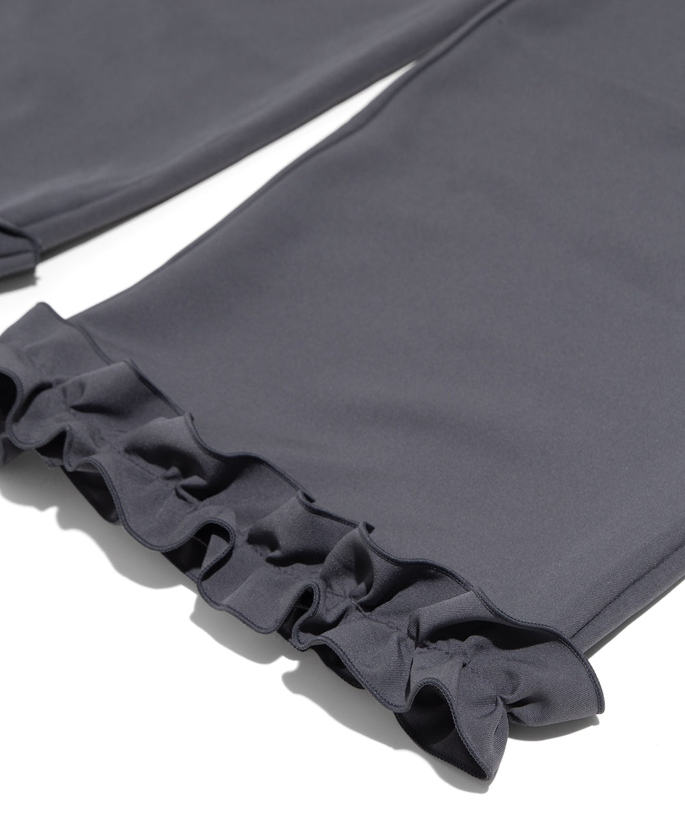 フリルスラックスパンツ