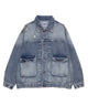 ビッグポケットデニムジャケット