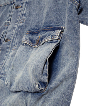 ビッグポケットデニムジャケット