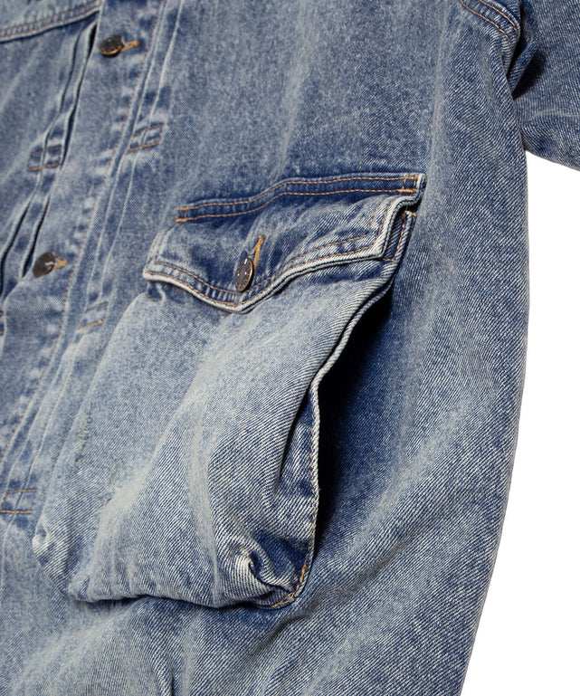 ビッグポケットデニムジャケット