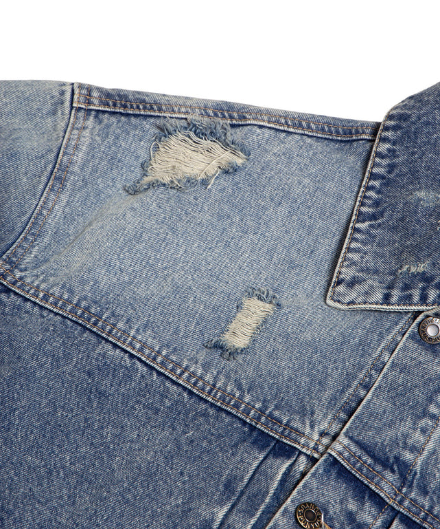 ビッグポケットデニムジャケット