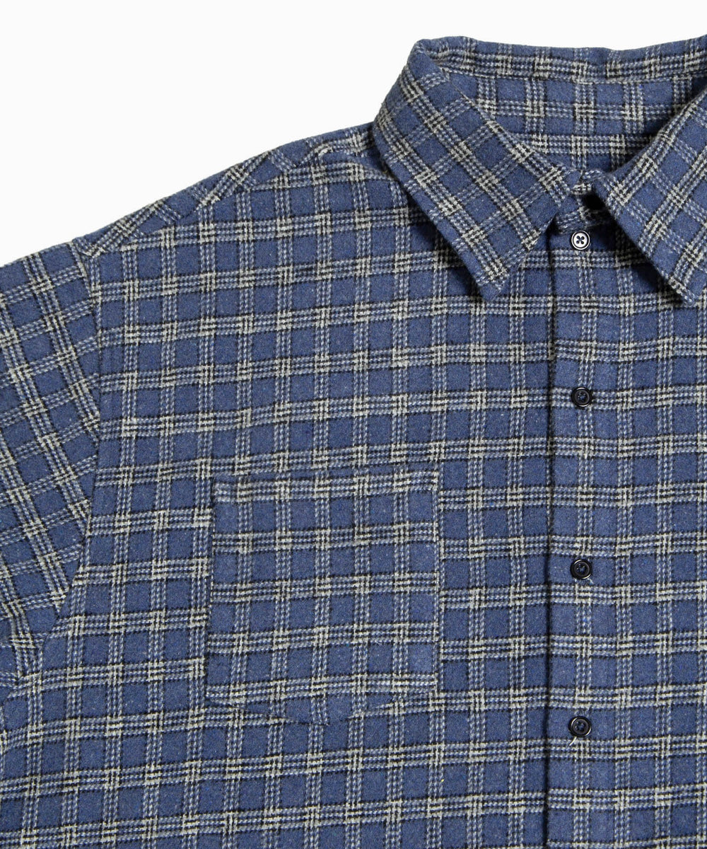 チェックビッグシャツ